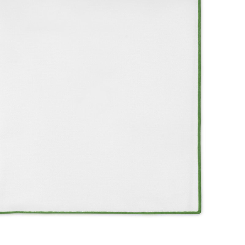 Arlo Cotton Blend Table Runner, 90" L x 15" W, Basil