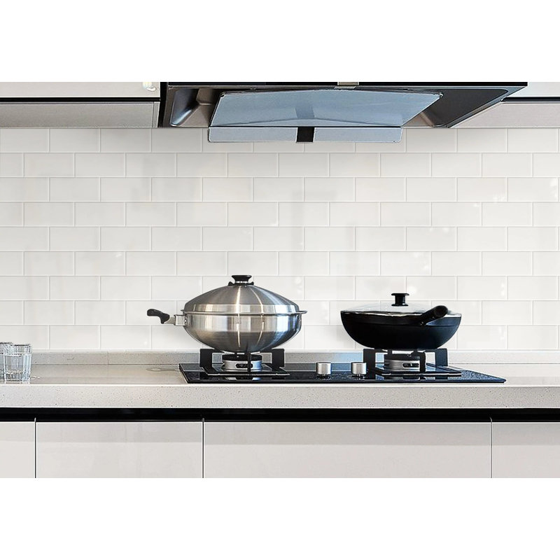 Carreaux de mur en verre Ice Block 3 po x 6 po (0,125 pi2 / pièce)