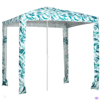Parasol Outsunny Quick Beach Cabana