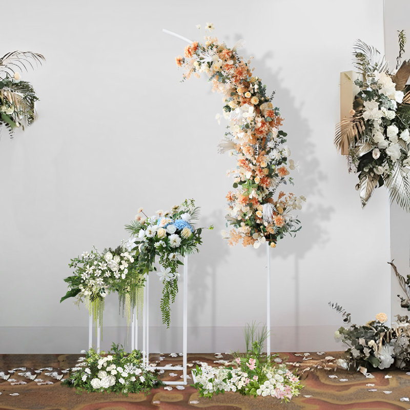 Décors et enseignes en acier, Blanc