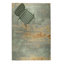 Ranger Abstract Area Rug in Beige/Gray/Green