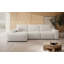 Carnos L-shaped Sofa Bed with Ball Cushion-2110087731-2110087728