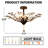 5-head Flower-shaped Crystal Ceiling Lamp