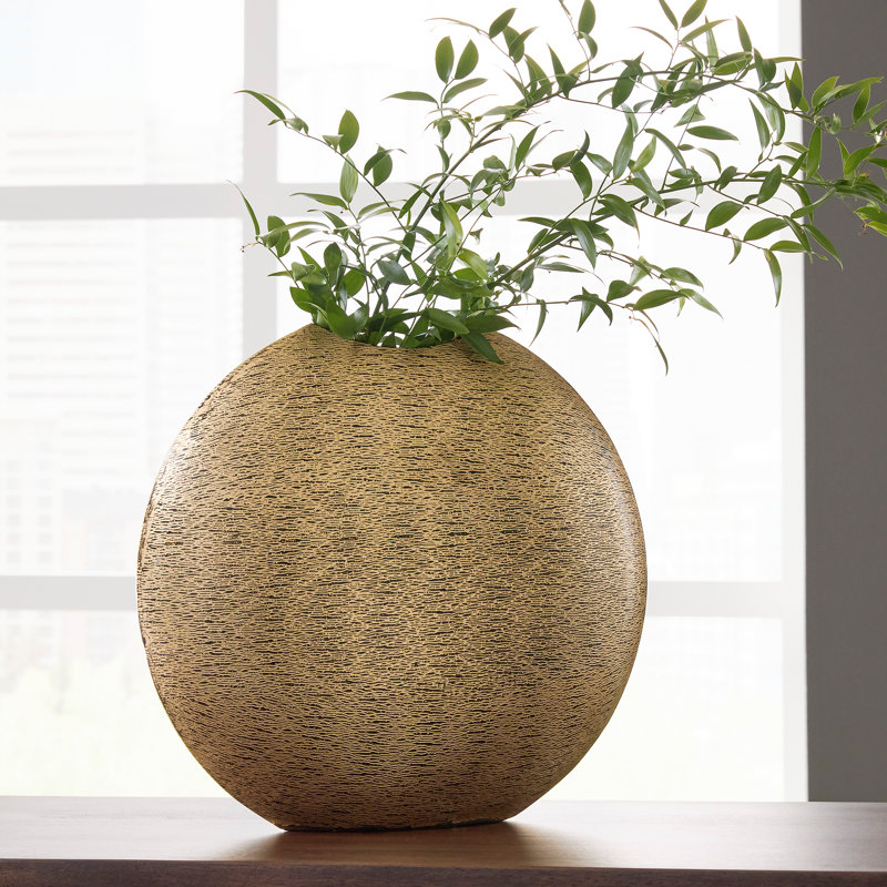 Ceca Geometric Table Vase, 15" H x 16" W x 5.5" D
