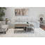 Ensemble de 3 tables basses et 2 tables d'appoint en bois