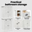 Bathroom Furniture Set With Shelf 2 Pcs 67.5 X 34 X 80 Cm-120587658