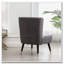 Fauteuil d'appoint en velours-1033517152