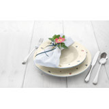 12 Piece Porcelain Dinnerware Set - Service for 6