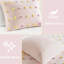 Édredon double / grand en coton 5 pièces avec rembourrage, -, vient avec un édredon, des taies décoratives et des coussins décoratifs froncés, brodé