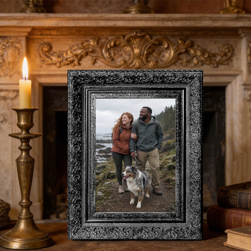 Cadre photo noir 1PC 11 "x 14" avec photo protecteur, Black, 1, 11" W x 14" H