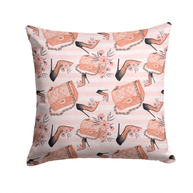  Coussin extérieur Shoes and Purses, 14 po x 14 po