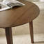 Extendable Round Solid Wood Base Dining Table-1301262823-1301262820