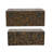 S/2 Wood Box L:12x7x4.5" S:10x6x3.5"