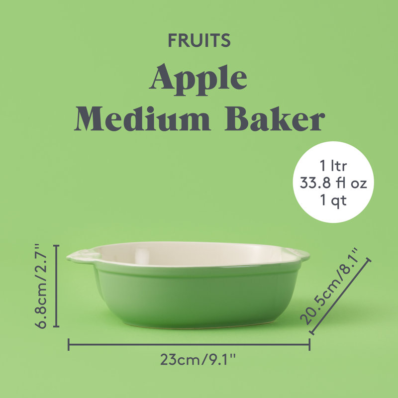 Mason Cash Fruits Apple Baker Medium