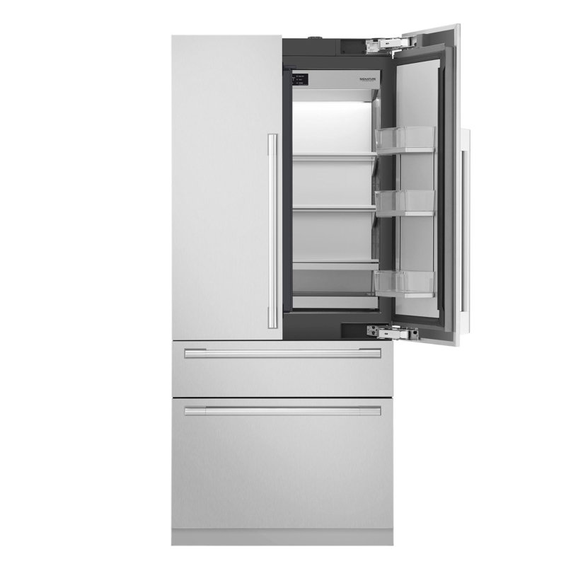 36" Integrated French Door Refrigerator