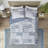 Graham Blue Quilted Patchwork 3-Piece Full/Queen Quilt Set-982229644