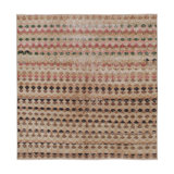 One-of-a-Kind 4’1” X 4’1” Hand Knotted Area Rug