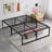 Platform Bed Frame With Large Storage Space, Reserved Holes-88635161