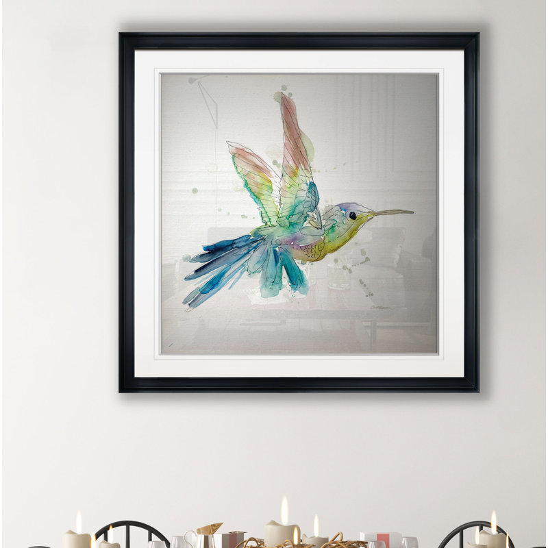Carnet de croquis - Colibri, H 17,5 po x l 17,5 po x P 1,5 po