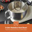 GEEPAS 1000W 5L Stand Tilt-Head Food Mixer-124329241