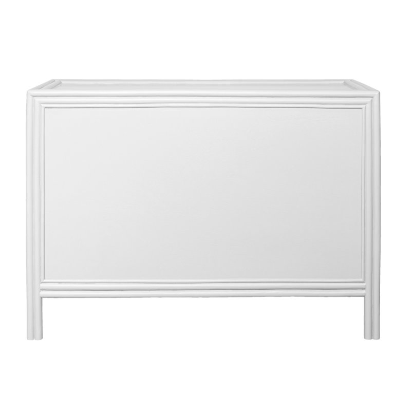 Aruba 6 - Drawer Dresser, White/Black