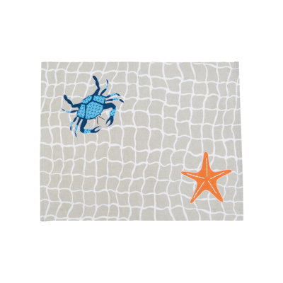 Crab Net Cotton Placemat
