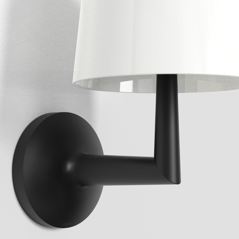 Ella 2 - Light Armed Sconce, Matt Black