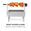 Klarstein Sauenland 84.5cm W Barrel Charcoal Grill