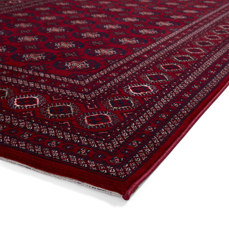 Dubai area rug Machine Woven Rectangle Red, Rectangle 120 x 170cm