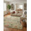 Oxford Hand-knotted Ghazni Wool, Light Green Area Rug