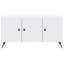 Unfinished TV Stand for TVs up to 43" with Fireplace Included