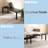 The 39" Rectangular Outdoor Patio Powder-Coated Aluminum Coffee Table