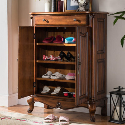 American style storage retro shoe cabinet
