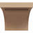 10"W x 10"D x 10"H Viola Rough Cedar Woodgrain TimberThane Corbel, Primed Tan-88292910