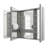 Royale Medicine Cabinet with Electrical Outlets, Defogger, Adjustable LED 3X Magnifying Mirror.-92383602