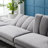 Dawa Velvet L-Shaped Sectional Reversible-1912707689