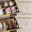 HOMCOM Narrow Shoe Cabinet with 2 Flip Drawers Holds 8 Pairs-1294688015