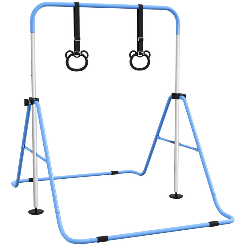 Metro Lane Cosenza Metal Foldable and Water Resistant Outdoor Kids Game, Blue