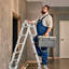 Échelle pliante multi-usages 7-en-1 5 marches 19 pieds hauteur métal-280515110-280515104-280515105