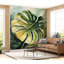 Murale botanique pelez et collez - Feuille de Monstara tropical-779469139