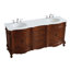 Ensemble de meuble-lavabo double 72 po Lunette-207236164-207236163