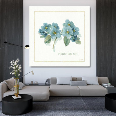 Lark Manor ™, œuvre d'art sur toile tendue de la galerie Lisa: My Greenhouse Forget Me Not