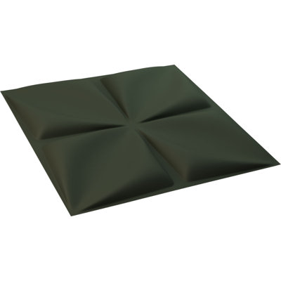 19 5/8"W x 19 5/8"H Riley EnduraWall Decorative 3D Wall Panel Covers 2.67 Sq. Ft.