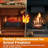 Centro Millwood Pines 20.65 " W Freestanding Electric Fireplace