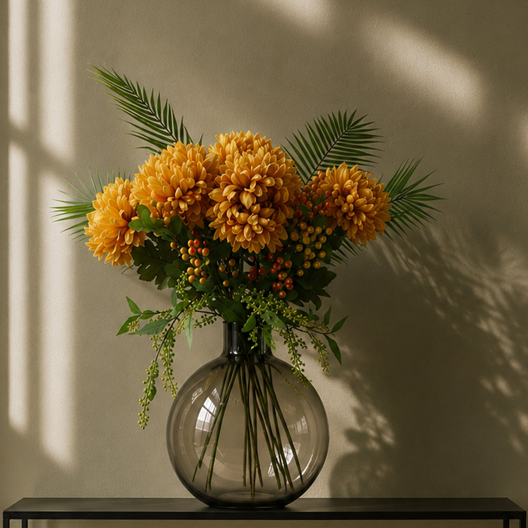 Silk Artificial Arrangement in Vase