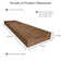 Solid Wood Floating Shelf