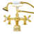 Unlacquered Polished Brass