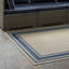 Tapis intérieur / extérieur bleu / beige-97091388