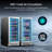 Yeego 29.6'' 28 Bottle and 120 Can Dual Zone Wine and Beverage Refrigerator