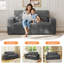 2 Seater Corduroy Sofa-573104673